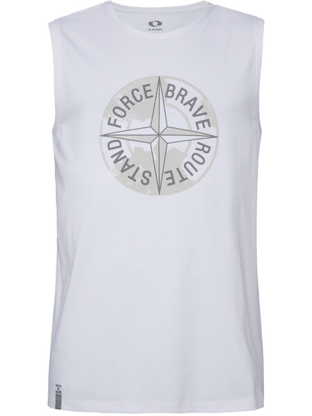 Loap Muška majica bez rukava LOAP ALTRANIC Bijela