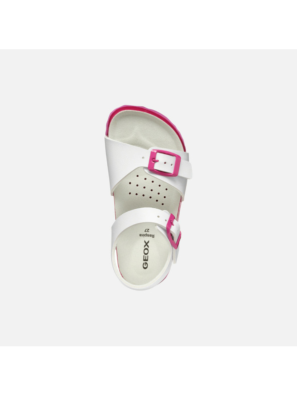 Geox Bijele djevojačke sandale Geox Adriel