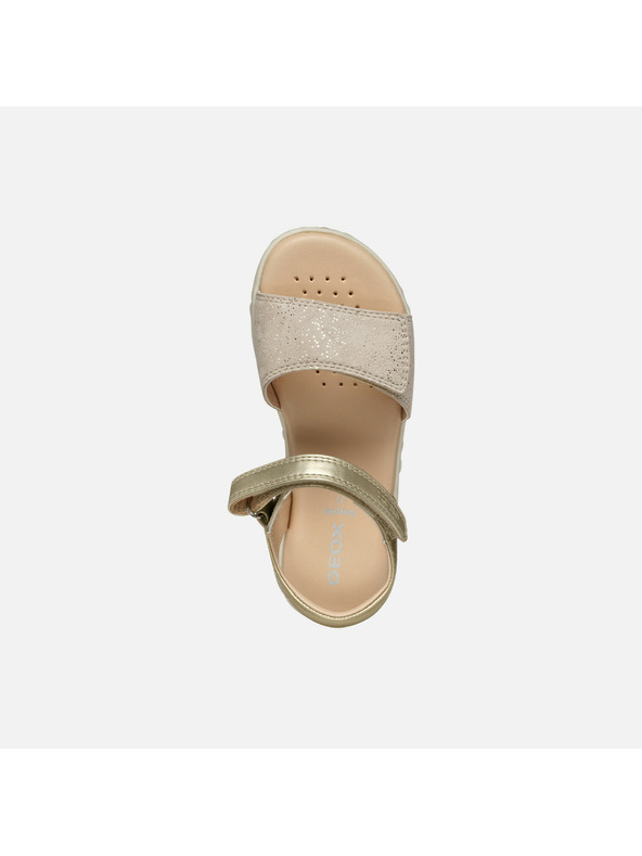 Geox Zlatne djevojčje sandale Geox Sandal Haiti