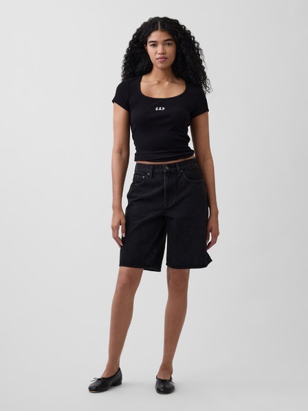 GAP Rebrasta majica s logom GAP