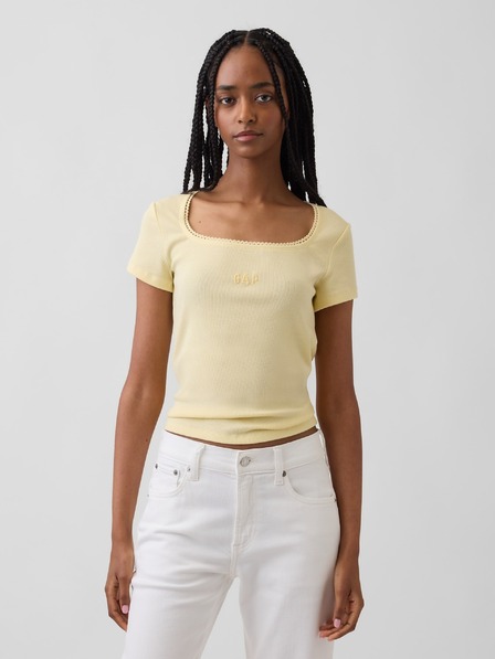 GAP Rebrasta majica s logom GAP