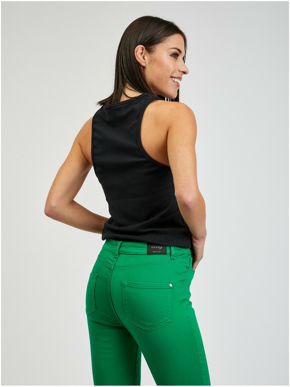 Orsay Zelene ženske uske hlače ORSAY