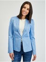 Orsay Plavi ženski sako na točkice ORSAY