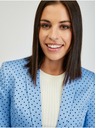 Orsay Plavi ženski sako na točkice ORSAY