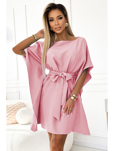 numoco SOFIA leptir haljine - prljavo ružičasta