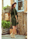 numoco SOFIA Leptir haljina - KHAKI