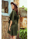 numoco SOFIA Leptir haljina - KHAKI