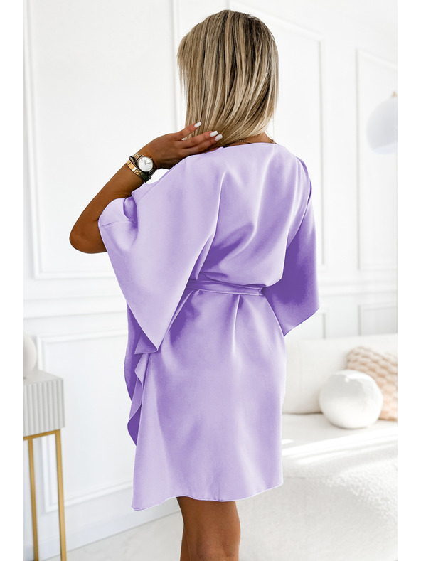 numoco SOFIA Leptir haljine - svijetli vrijesak