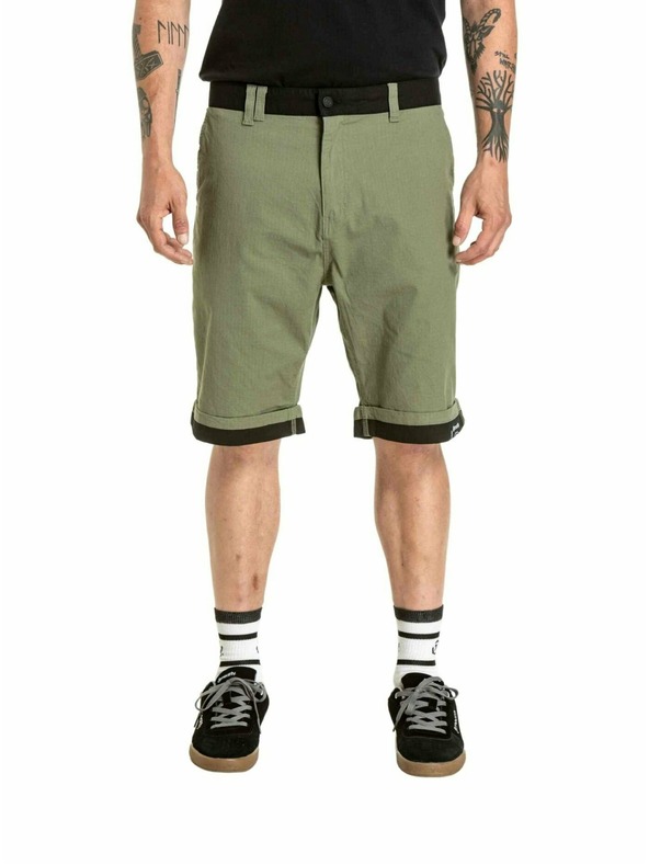 Meatfly Meatfly muške kratke hlače Barry 2.0 Olive / Black Ripstop