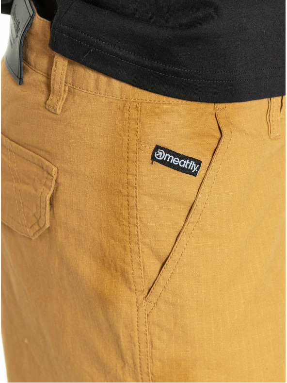 Meatfly Meatfly muške kratke hlače Syndrom Beige Ripstop