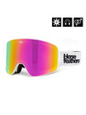 Horsefeathers Snowboardske naočale Lynx - white/mirror pink