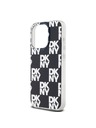 DKNY PC/TPU stražnja maska ​​s kariranim uzorkom za iPhone 15 Pro crna DKNY