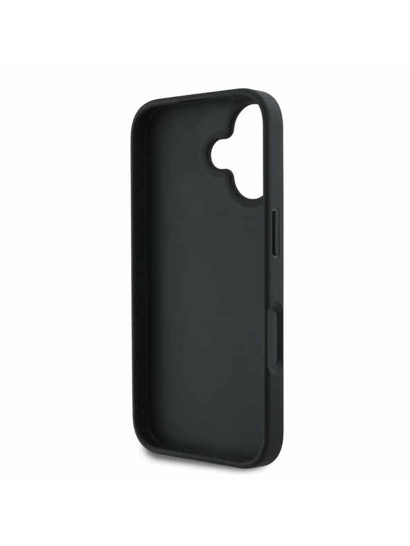 Karl Lagerfeld Karl Lagerfeld PU Prošiveni uzorak Stražnji poklopac za iPhone 16 Black