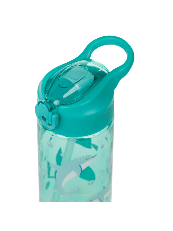 BAAGL  BAAGL Tritanska boca za piće sa slamkom Delfin 500 ml