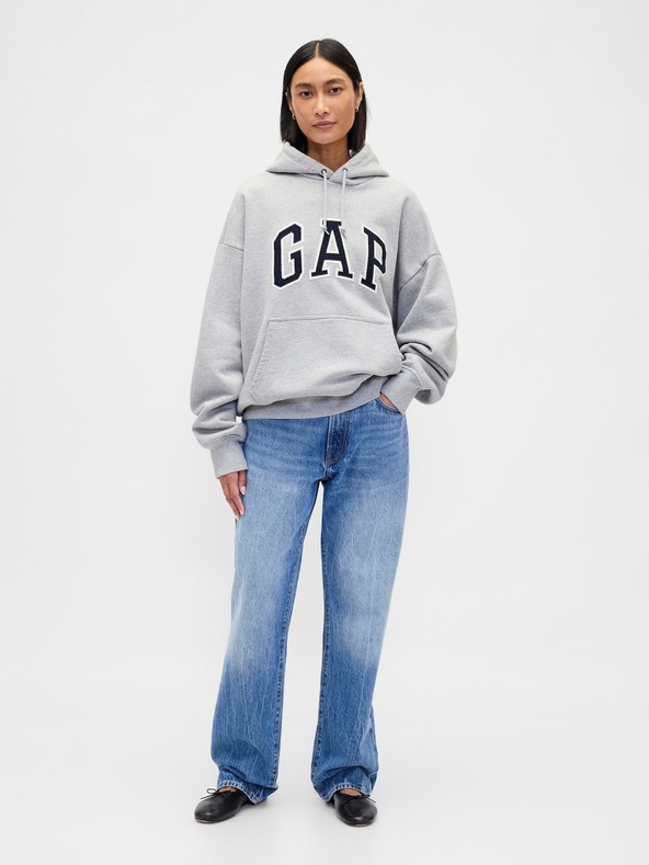 GAP Oversize dukserica s logom Extra Heavyweight Unisex GAP