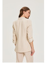 Moodo Sako s primjesom lana bež Moodo