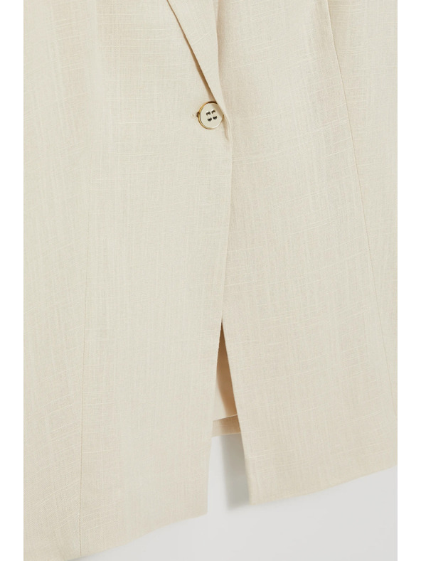 Moodo Sako s primjesom lana bež Moodo