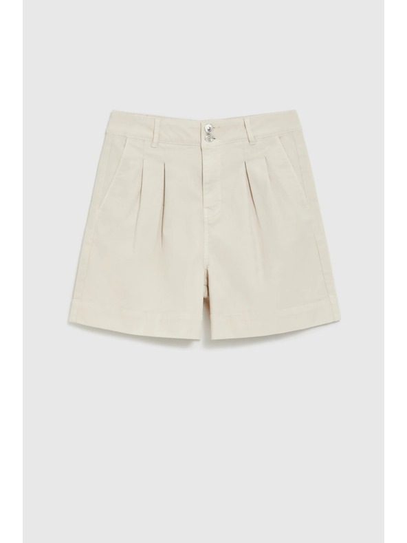 Moodo Glatke kratke hlače bež Moodo