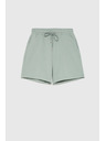 Moodo Pamučne kratke hlače maslinaste boje Moodo
