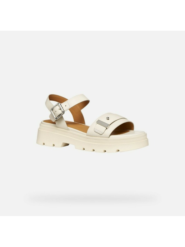 Geox Krem zenske sandale Geox Adacter S B