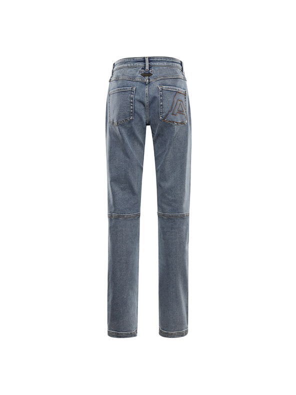 ALPINE PRO Ženske džins hlače ALPINE PRO GEMERA mood indigo