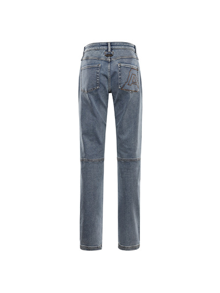 ALPINE PRO Ženske džins hlače ALPINE PRO GEMERA mood indigo