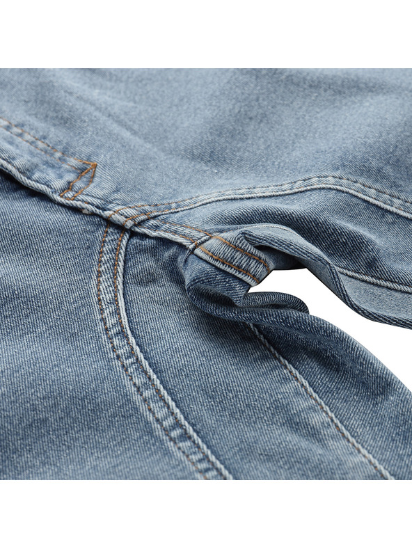 ALPINE PRO Ženske džins hlače ALPINE PRO GEMERA mood indigo