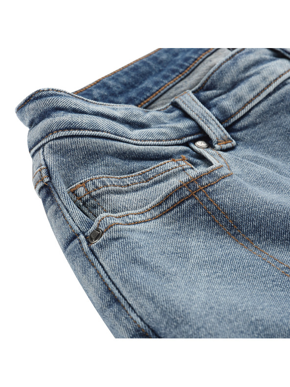 ALPINE PRO Ženske džins hlače ALPINE PRO GEMERA mood indigo