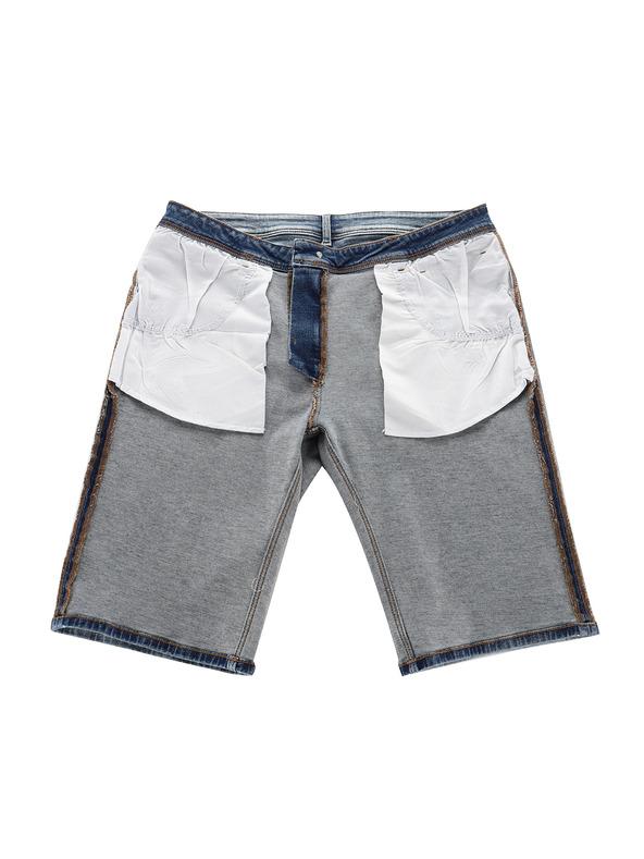 ALPINE PRO Muške džins kratke hlače ALPINE PRO JENNER mood indigo