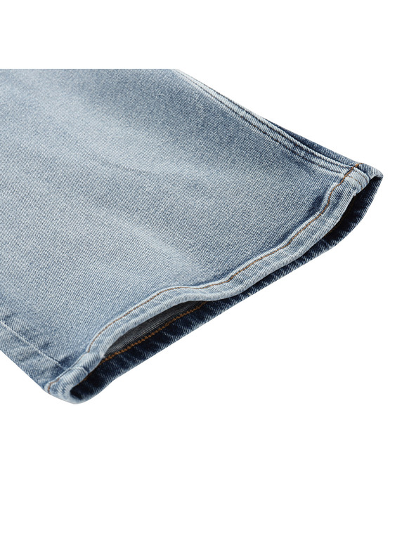 ALPINE PRO Muške džins kratke hlače ALPINE PRO JENNER mood indigo