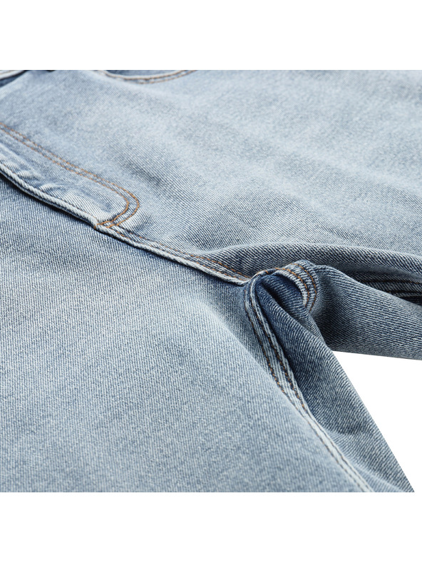 ALPINE PRO Muške džins kratke hlače ALPINE PRO JENNER mood indigo