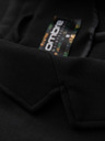 Ombre Clothing Muški crni sako SLIM s finom teksturom