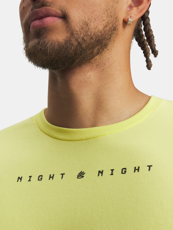 Under Armour Muška majica Under Armour Curry Night Night Tee-YLW