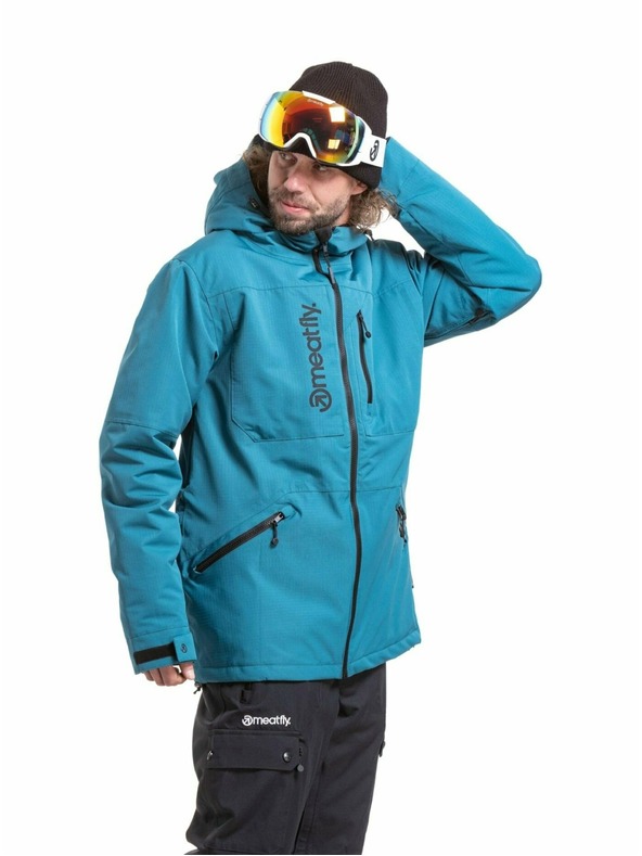 Meatfly Meatfly muška SNB & SKI jakna Helios Deep Ocean
