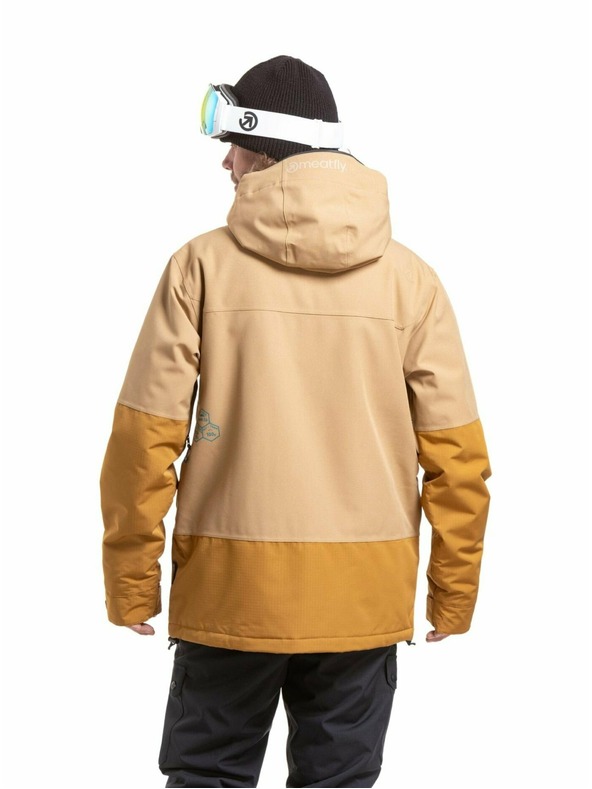 Meatfly Meatfly muška SNB & SKI jakna Helios Tan / Wood