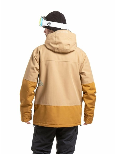Meatfly Meatfly muška SNB & SKI jakna Helios Tan / Wood