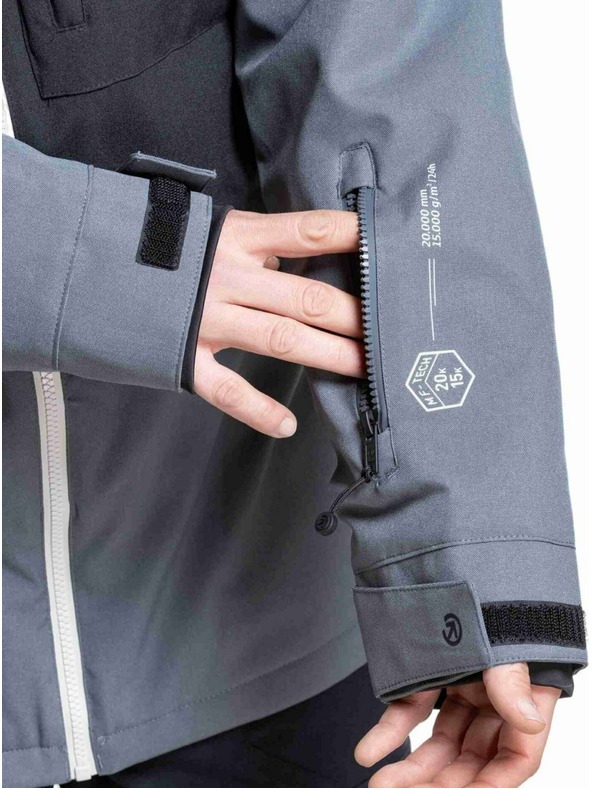 Meatfly Meatfly muška SNB & SKI jakna Helios Dark Grey / Black