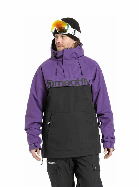 Meatfly Meatfly muška SNB & SKI jakna Slinger Petunia / Black