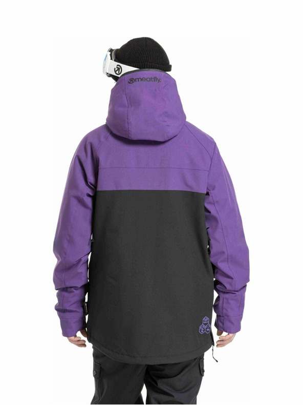Meatfly Meatfly muška SNB & SKI jakna Slinger Petunia / Black