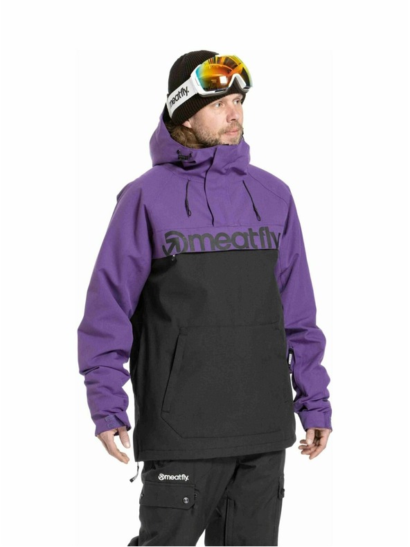 Meatfly Meatfly muška SNB & SKI jakna Slinger Petunia / Black