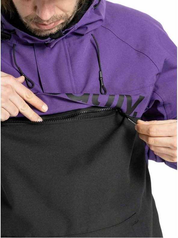 Meatfly Meatfly muška SNB & SKI jakna Slinger Petunia / Black