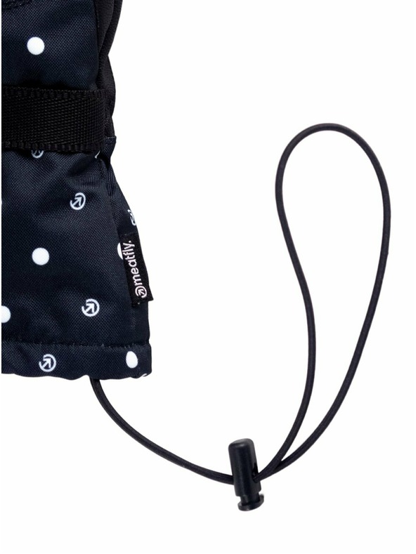 Meatfly Meatfly ženske rukavice Manson Black Dots