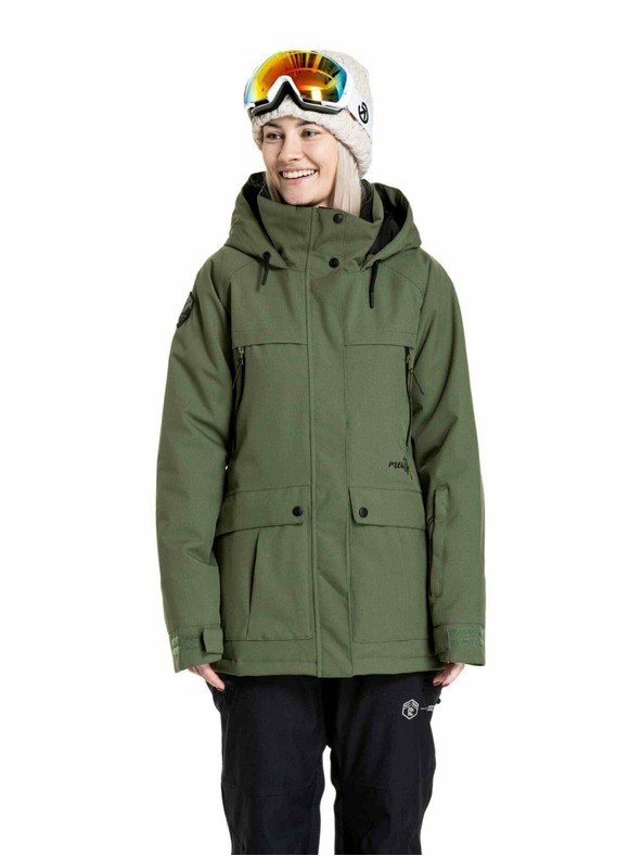 Meatfly Meatfly ženska SNB & SKI jakna Terra Bronze Green