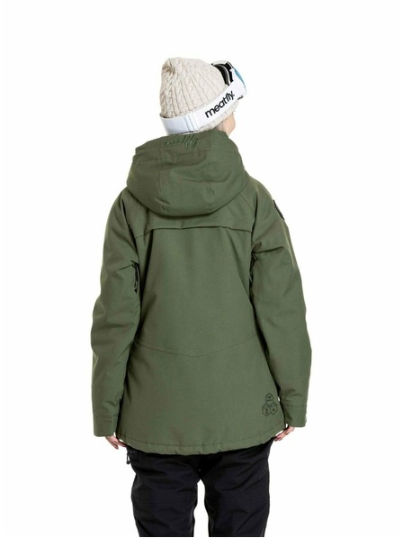 Meatfly Meatfly ženska SNB & SKI jakna Terra Bronze Green