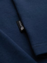 Ombre Clothing Muški rol vrat s dugim rukavima - tamno plava V2 OM-LSCL-0130 Ombre Clothing