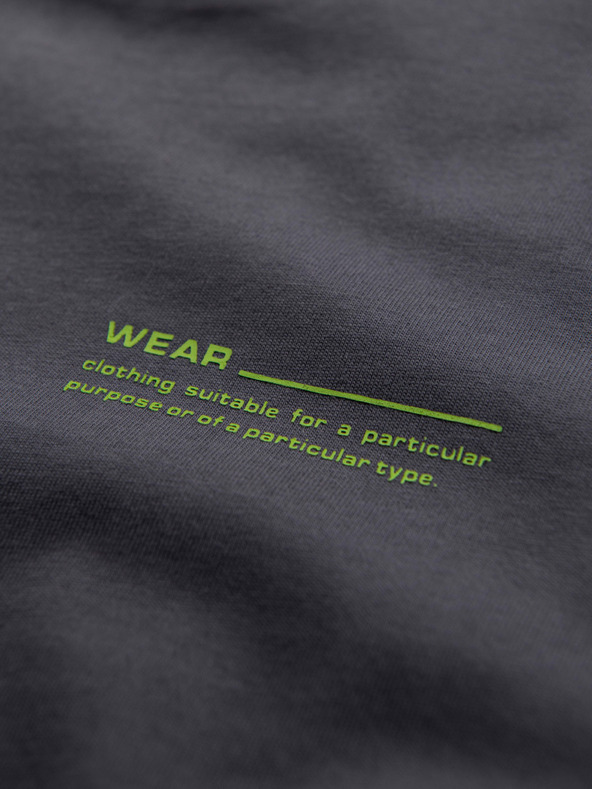 Ombre Clothing Muška pamučna majica bez rukava TANK TOP - grafit V2 OM-TSTT-0243 Ombre Clothing