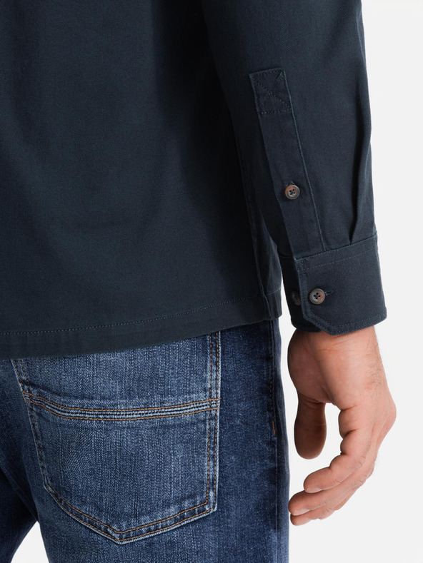 Ombre Clothing Tamnoplava muška majica Ombre odjeća