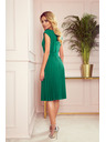 numoco Plisirana haljina kratkih rukava - zelena Numoco LILA