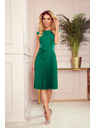numoco Plisirana haljina kratkih rukava - zelena Numoco LILA
