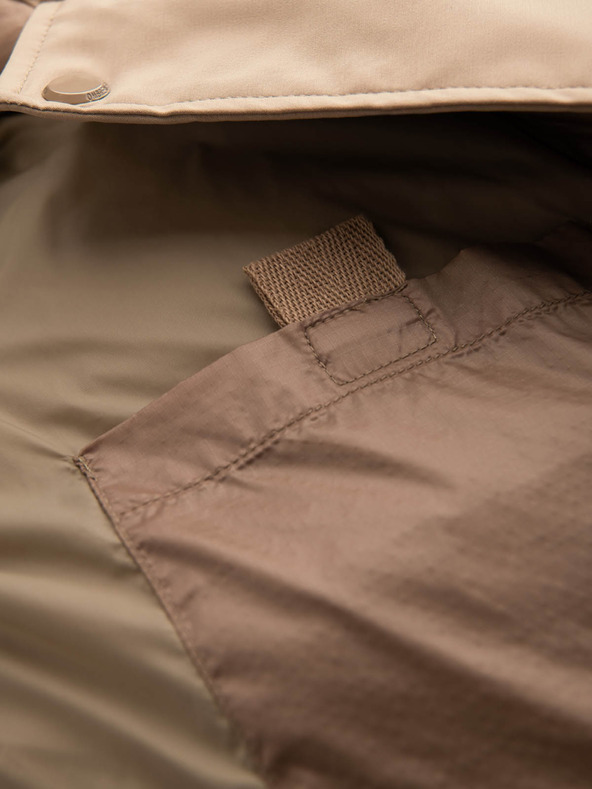 Ombre Clothing Ombre Clothing muška prošivena duga jakna s velikim džepovima